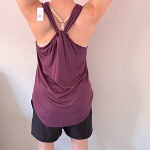 Plum Purple NWT Tank Top XS/S Yoga Workout Activewear